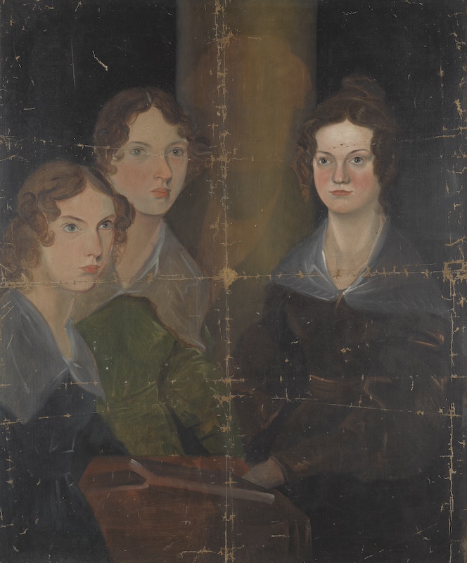 勃兰威尔·勃朗特 《安妮、艾米莉与夏洛蒂·勃朗特》© National Portrait Gallery， London
