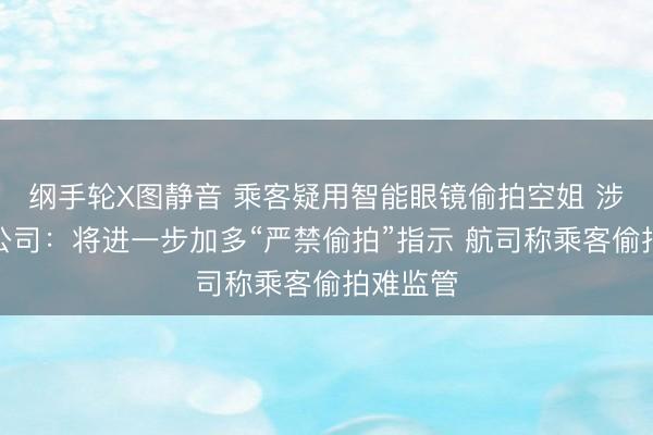 纲手轮X图静音 乘客疑用智能眼镜偷拍空姐 涉事眼镜公司：将进一步加多“严禁偷拍”指示 航司称乘客偷拍难监管